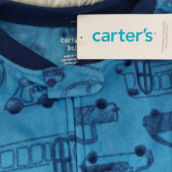 3/$20 New- Carter Baby Boys Footie Pajamas - Picture 9 of 13